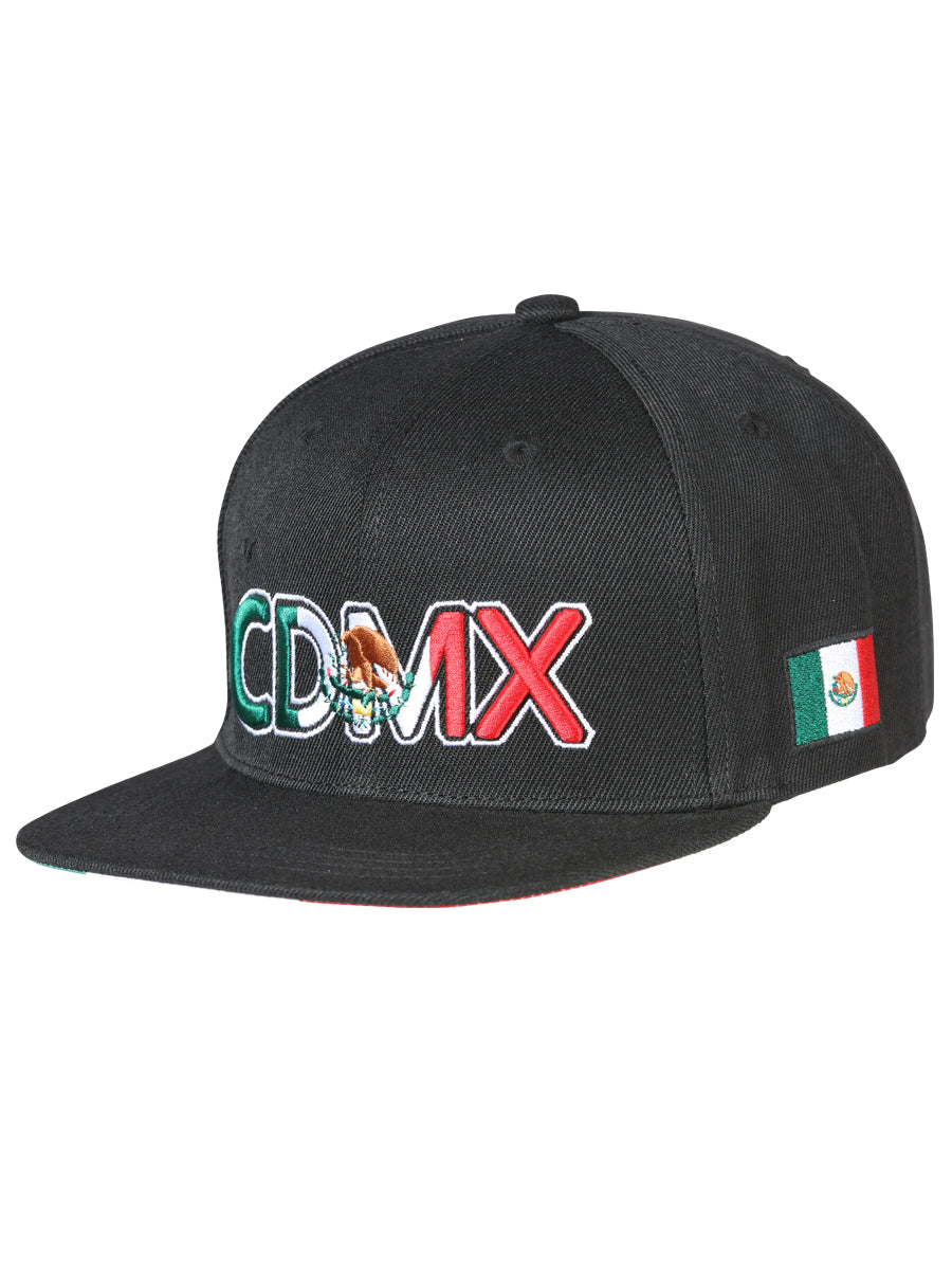 El General CDMX Snapback Hat- Black 44804