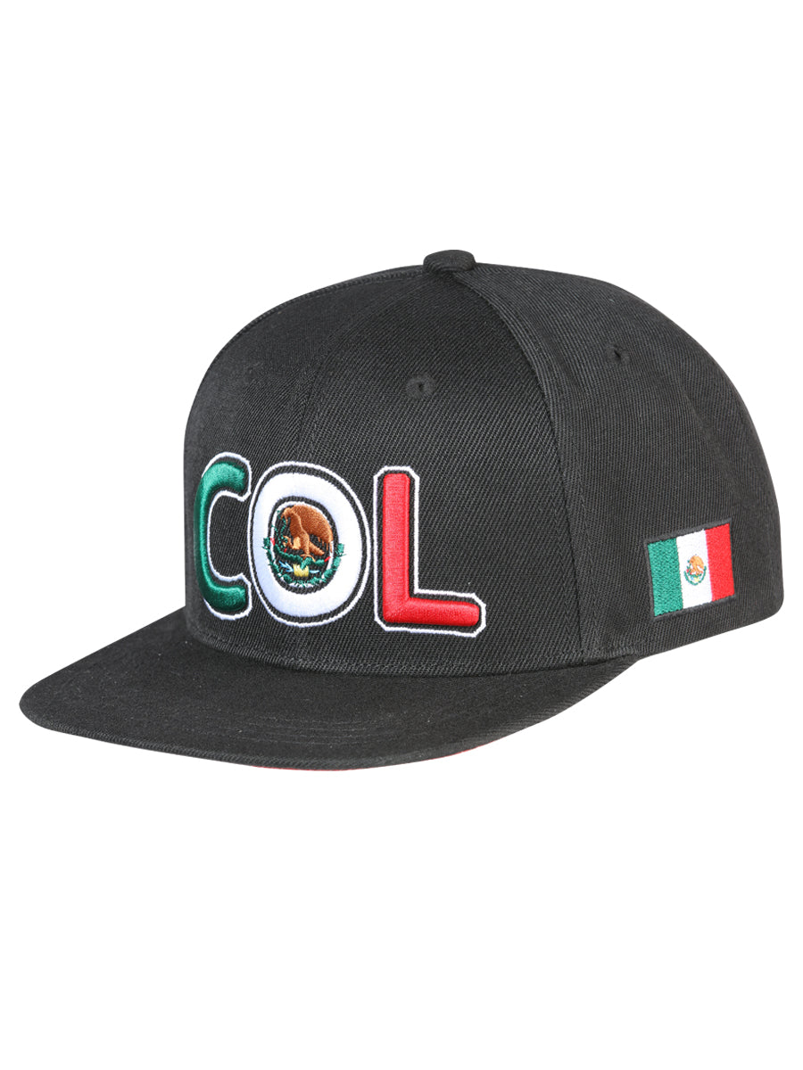 El General Colima Snapback Hat- Black 44806