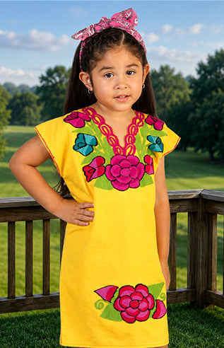 Artisanal Embroidered Dress