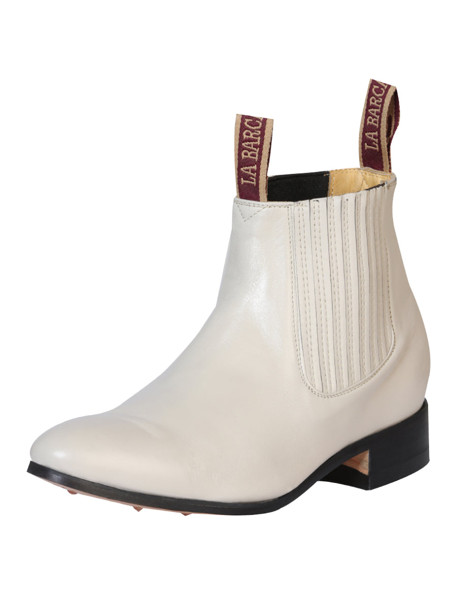 La Barca Traditional Charro Boot – Bone Leather – Style 208