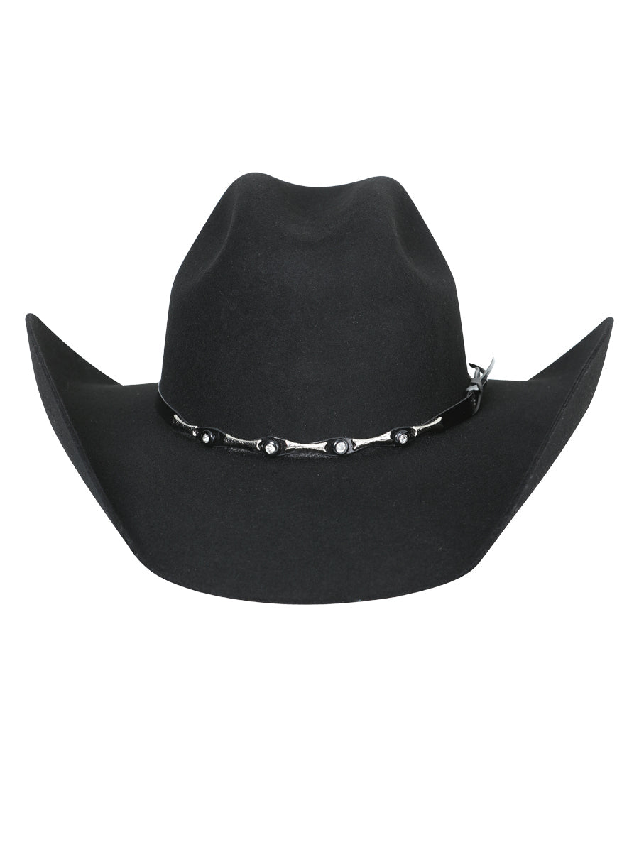 El General 50X Wool Cowboy Hat – "Toro" Black – Style 23075