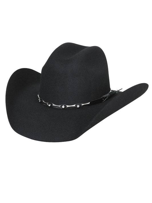 El General 50X Wool Cowboy Hat – "Toro" Black – Style 23075