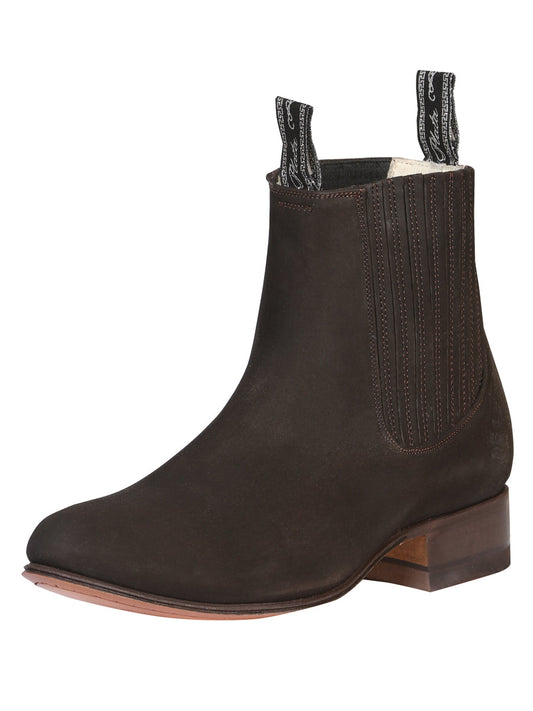 El Canelo Charro Ankle Boot – Nubuck Brown – Style 34291