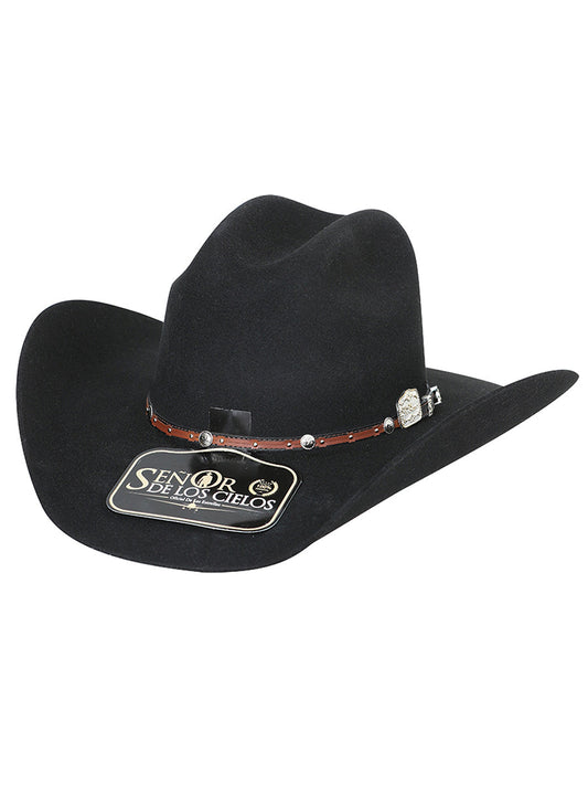 El Senor de los Cielos 50x Wool Cowboy Hat Black 41675