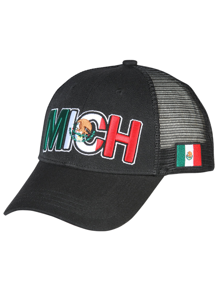 El General Michoacan Trucker Hat- Black 44784