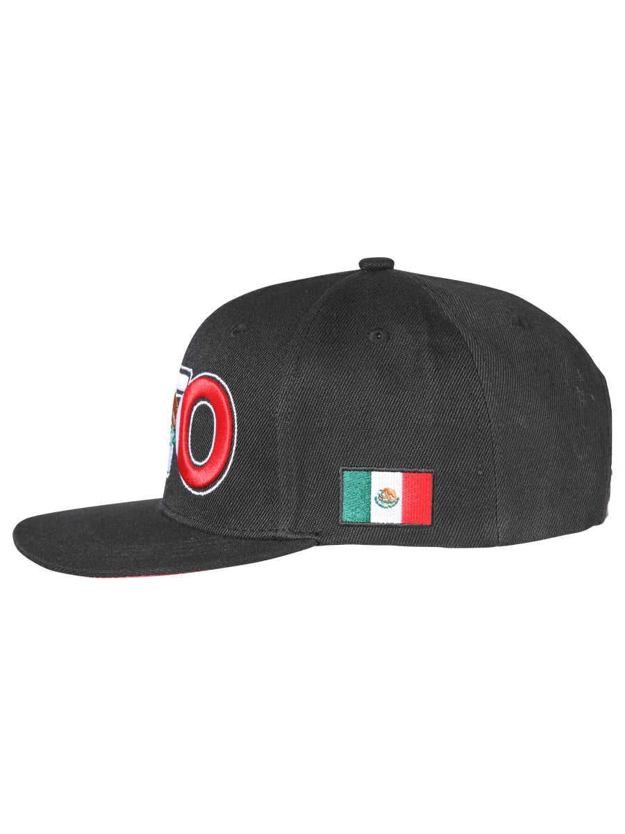 El General Guanajuato Snapback Hat- Black 44789