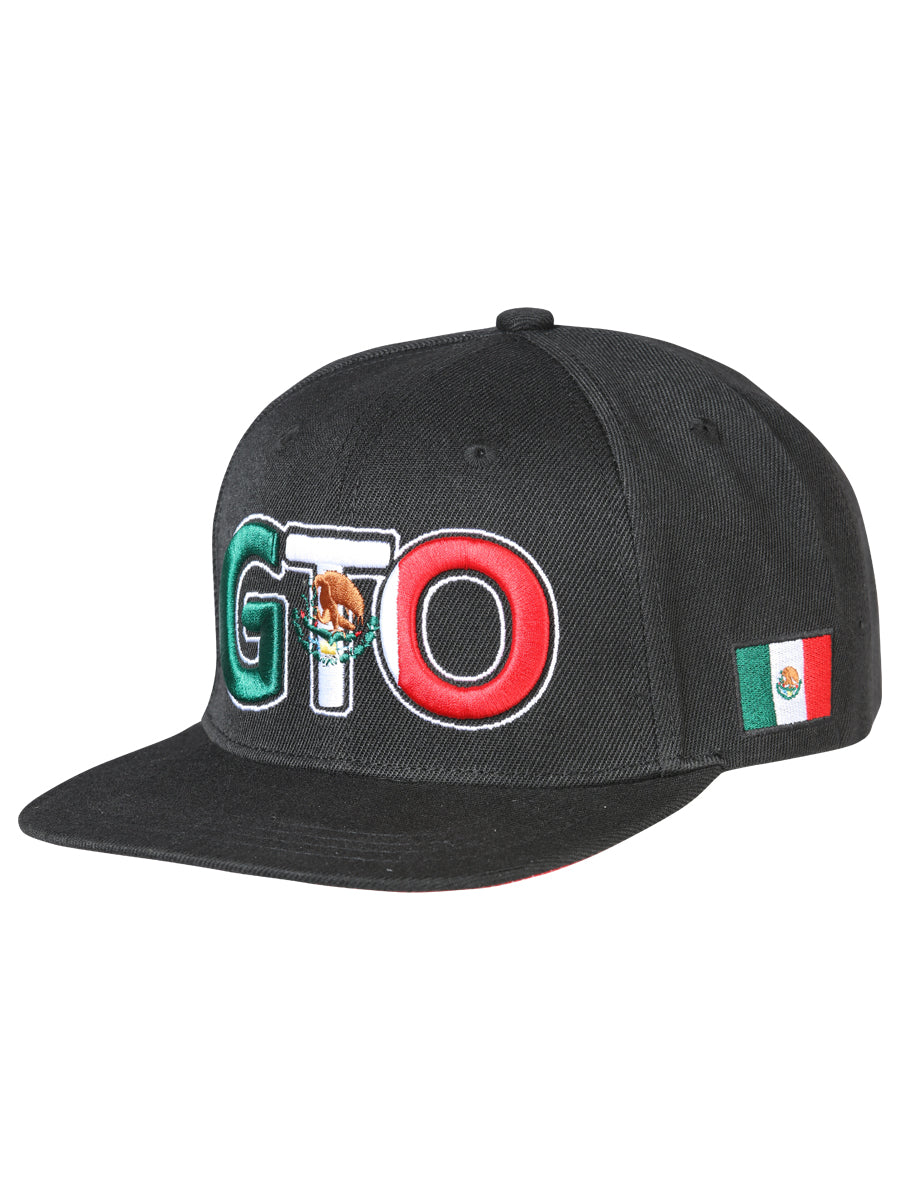 El General Guanajuato Snapback Hat- Black 44789