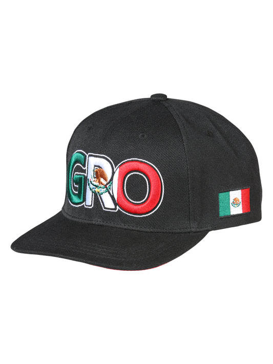 El General Guerrero Snapback Hat- Black 44791
