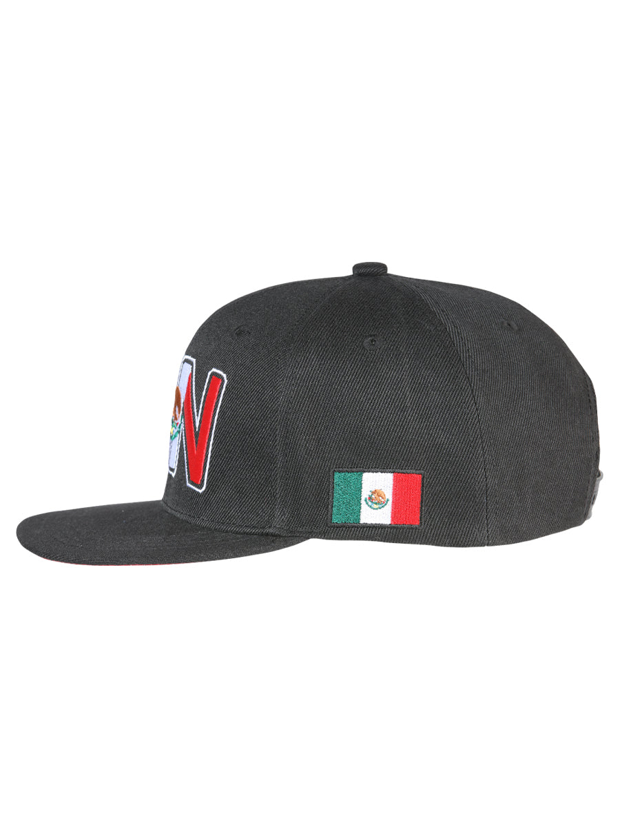 El General Sinaloa Snapback Hat- Black 44797