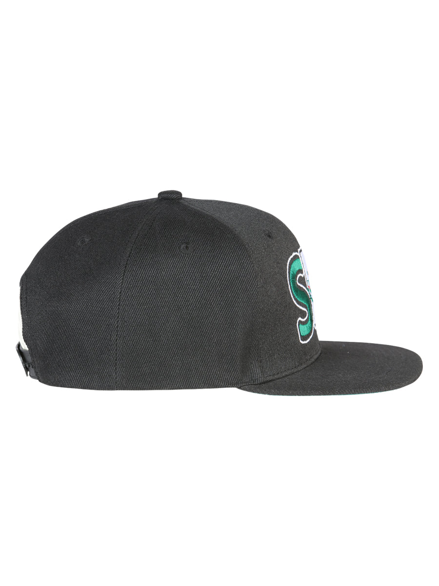 El General Sinaloa Snapback Hat- Black 44797