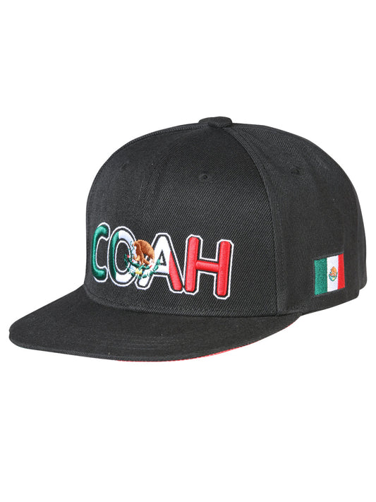 El General Coahuila Snapback Hat- Black 44805