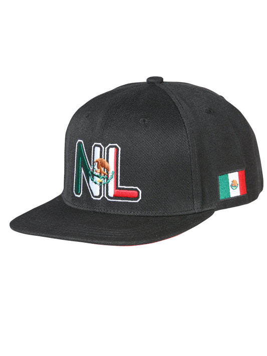 El General Nuevo Leon Snapback Hat- Black 44809