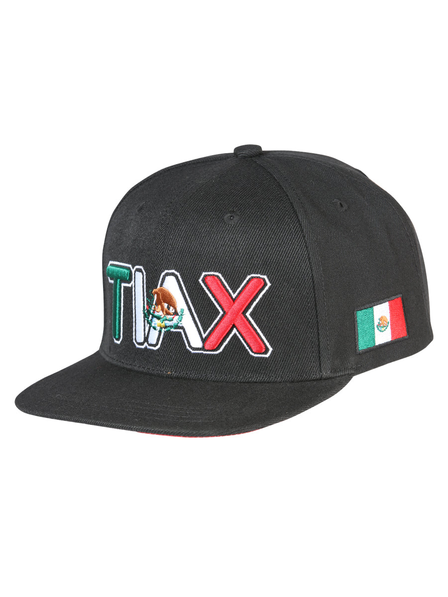 El General Tlaxcala Snapback Hat- Black 44813