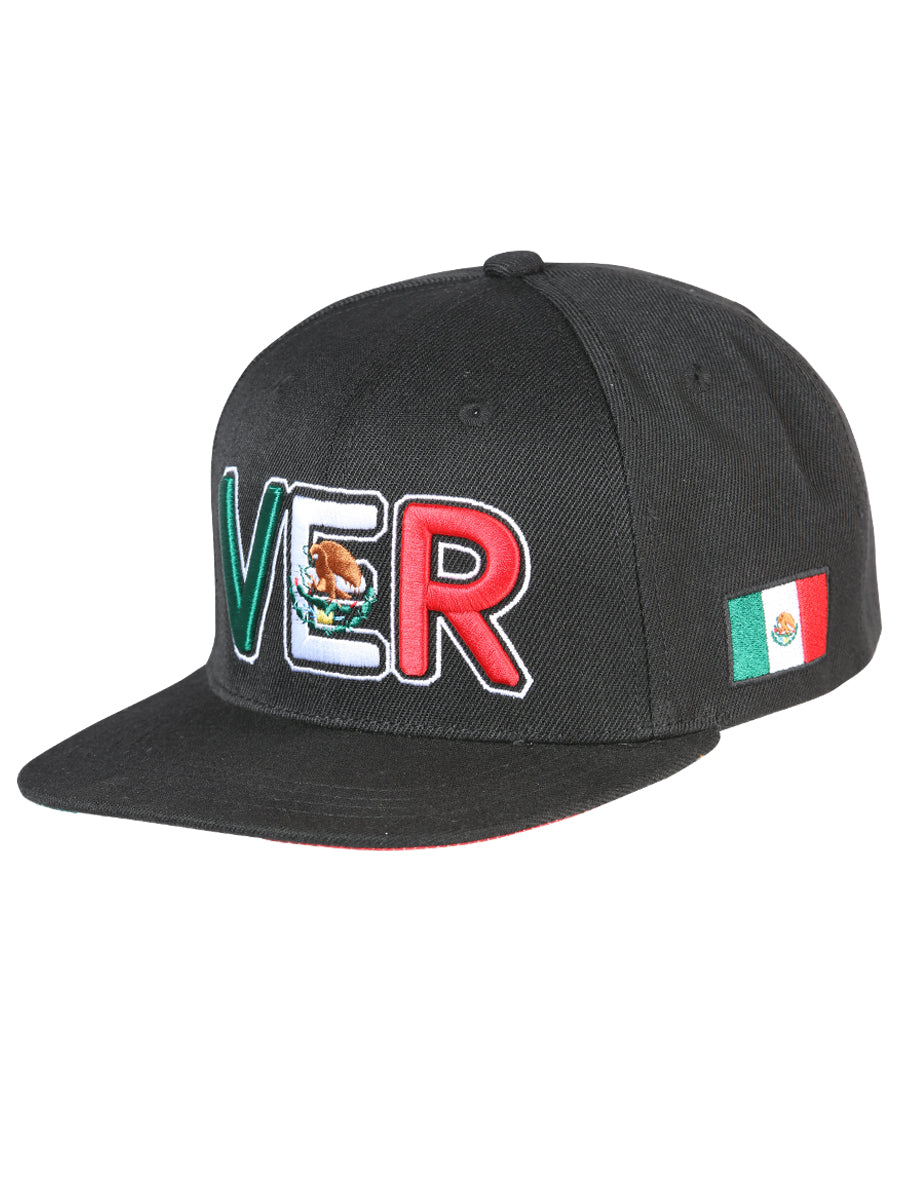 El General Veracruz Snapback Hat- Black 44814