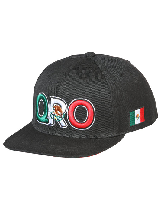 El General Queretaro Snapback Hat - Black 44816