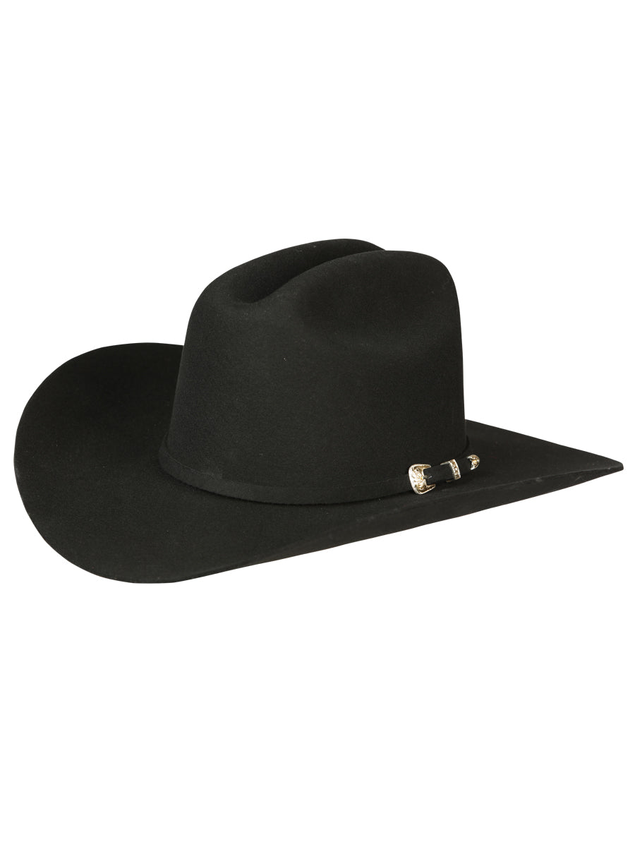 El General 50x Wool Cowboy Hat - "Sinaloa" Black 45247