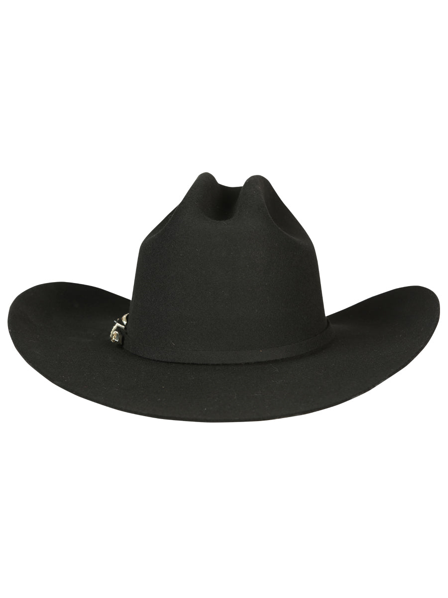 El General 50x Wool Cowboy Hat - "Sinaloa" Black 45247