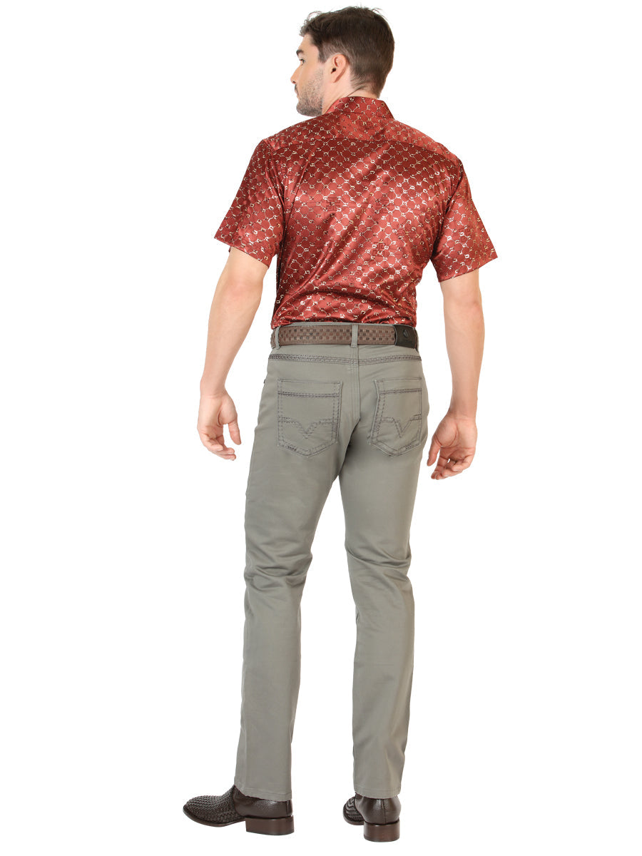 Centenario Skinny Boot Cut Pants - Grey 45541