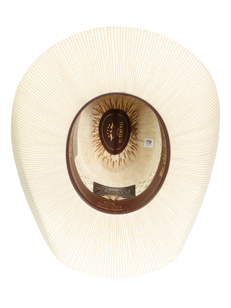 Men's El General 20X Bangora Cowboy Hat - Ivory/Tan 45882