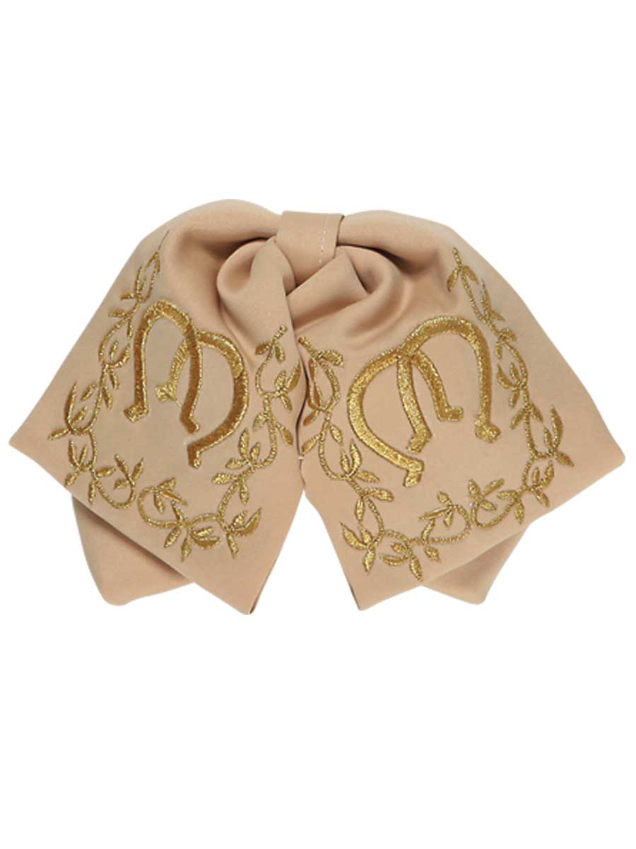 Kids 
Mexican Charro Bow Tie 100% Polyester Kakhi/Gold 600144