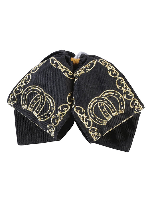 Kids 
Mexican Charro Bow Tie 100% Polyester Black/Gold 601763