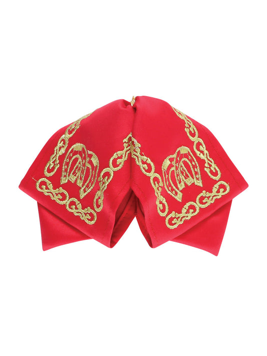 Kids 
Mexican Charro Bow Tie 100% Polyester Red/Gold 601764