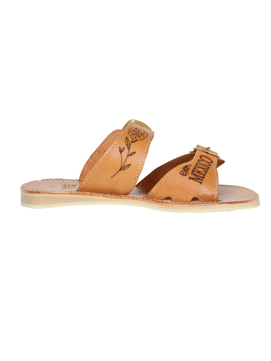 Mexican Artisanal Sandals Leather Tang 603925